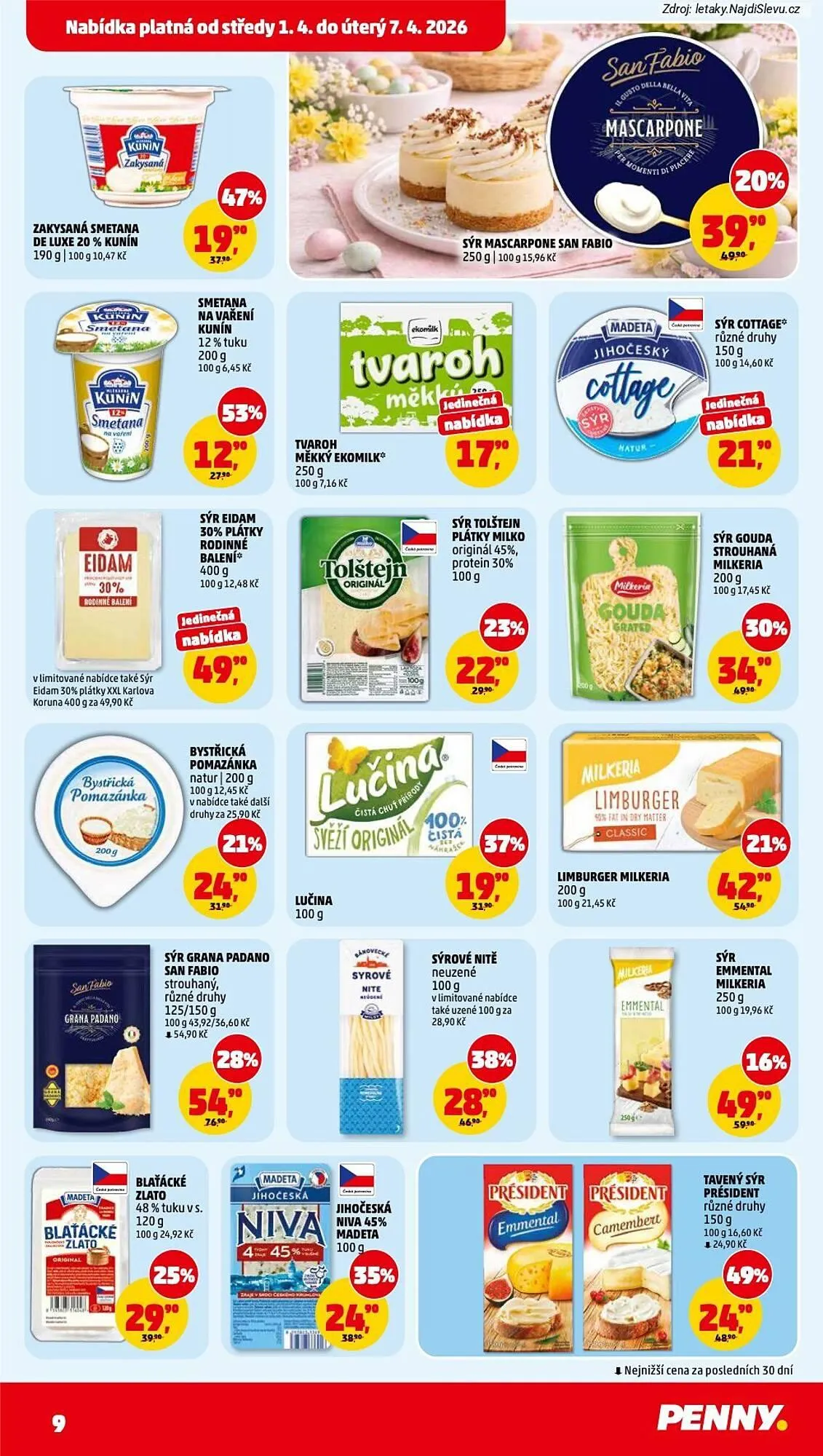 Penny Market leták - 1. dubna 7. dubna 2026 - Page 9