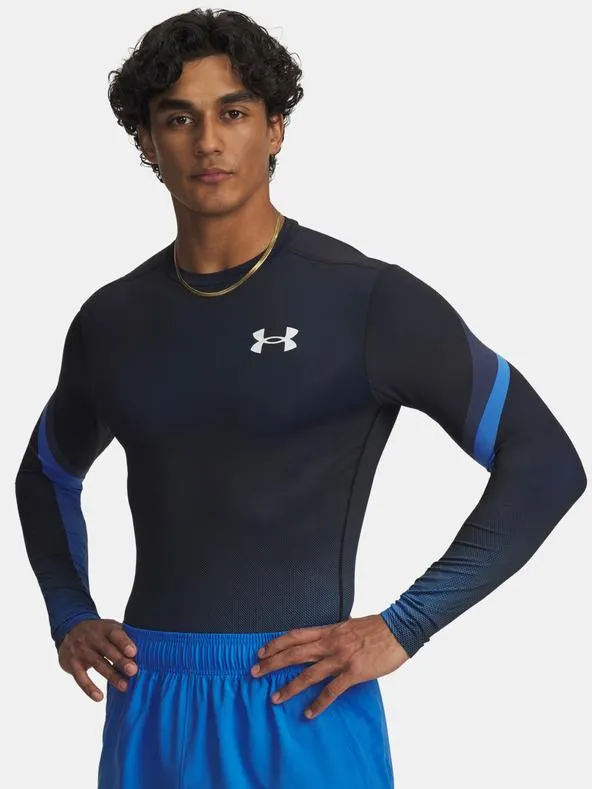 Pánské tričko Under Armour UA Heatgear Sub Crew LS-BLU
