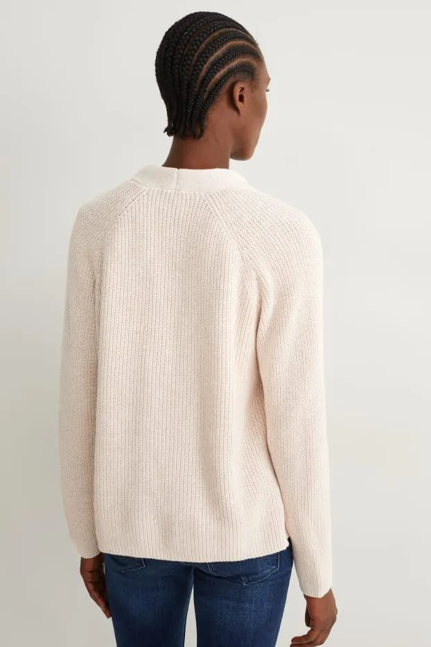 Pletený kardigan basic