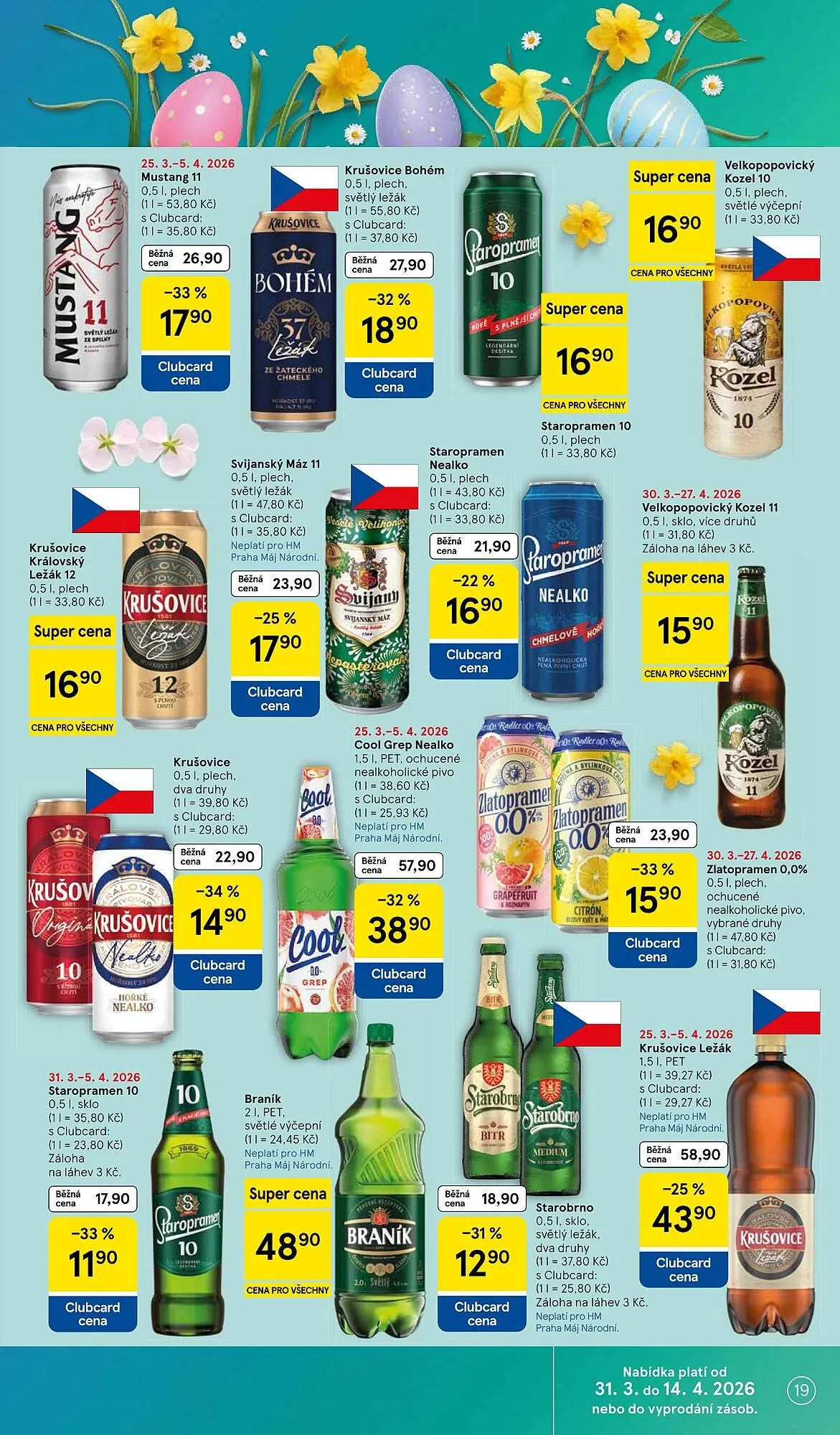 Tesco leták - 31. března 5. dubna 2026 - Page 19
