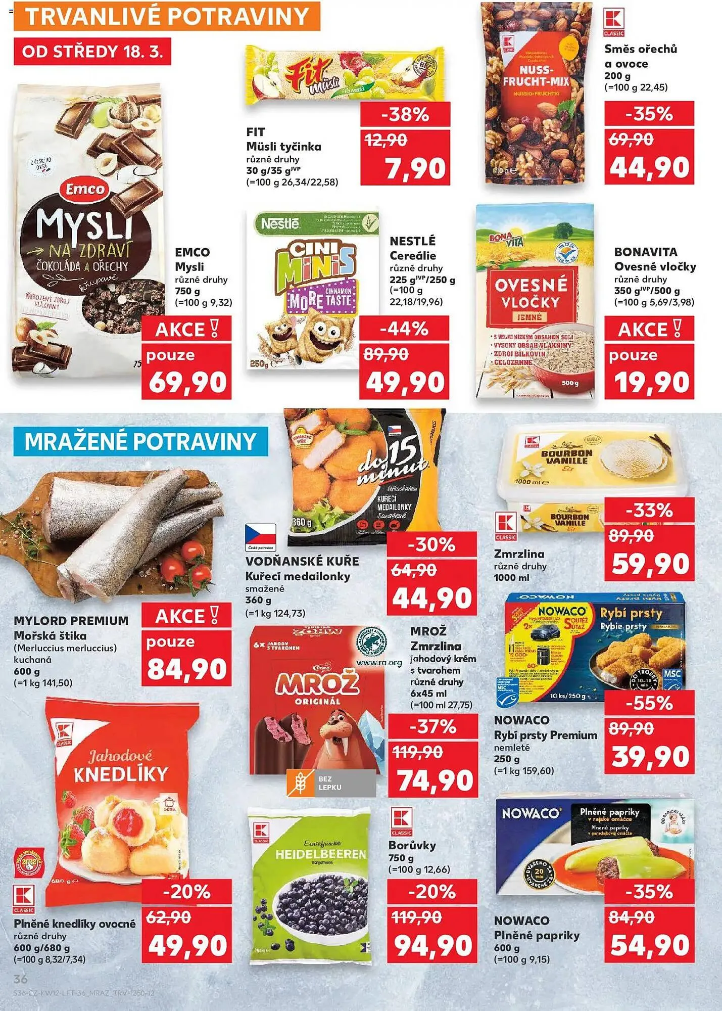 Kaufland leták - 18. března 24. března 2026 - Page 36