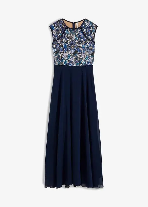 Dlouhé šaty s krajkou