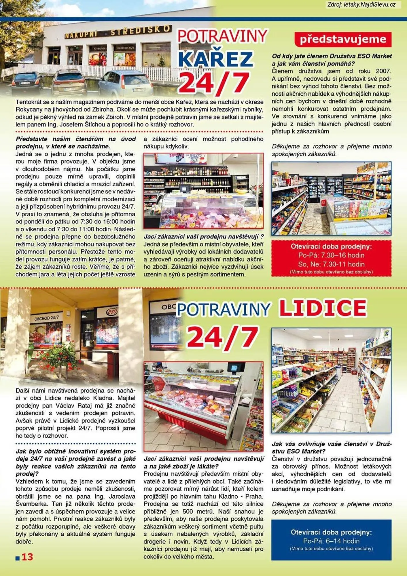 ESO MARKET leták - 1. dubna 7. dubna 2026 - Page 13