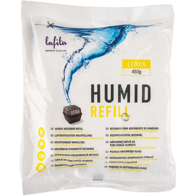 Náplň do pohlcovače vlhkosti Lafita citron 450g