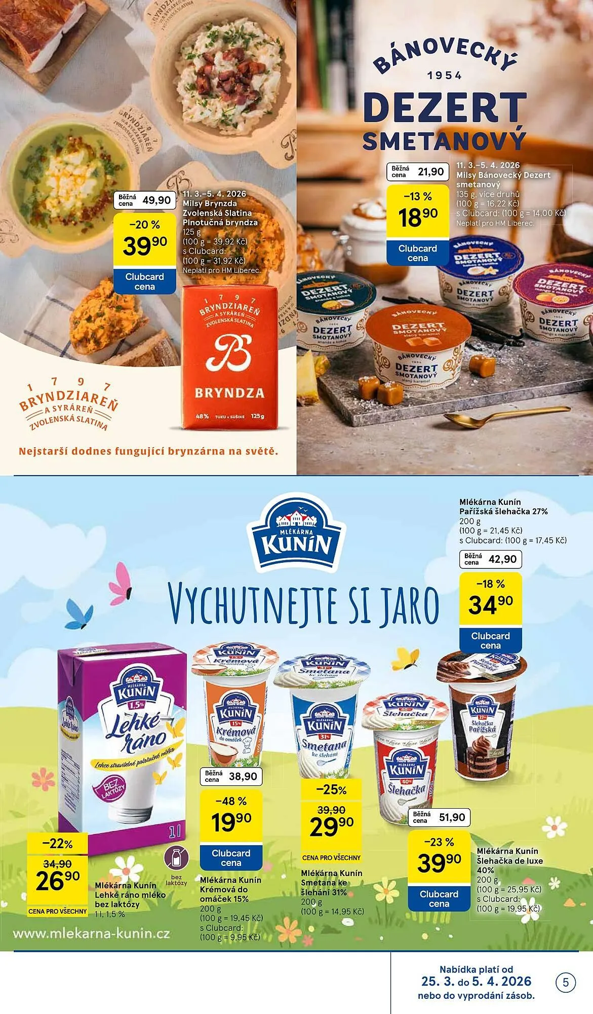 Tesco leták - 11. března 5. dubna 2026 - Page 5