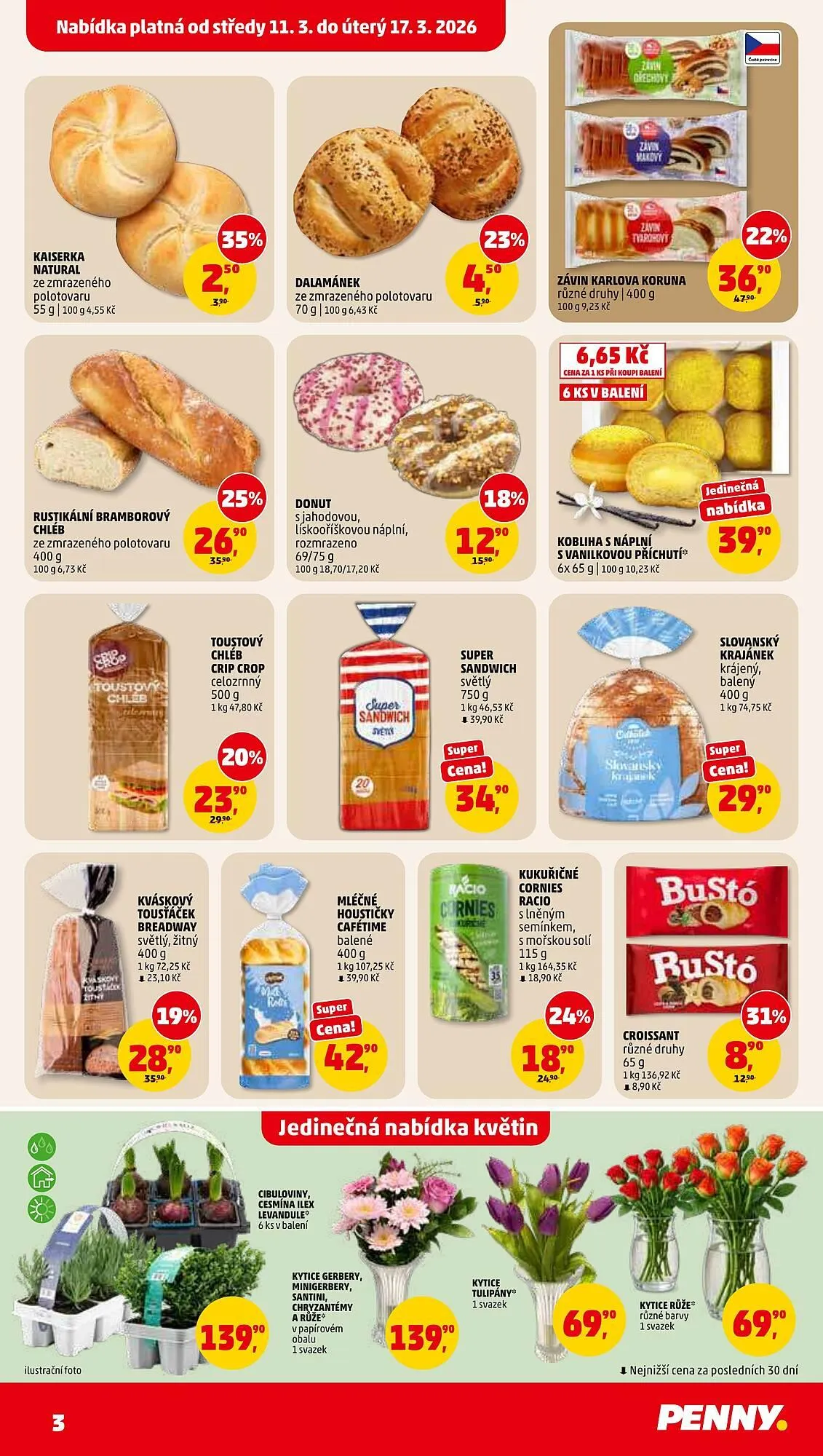 Penny Market leták - 11. března 17. března 2026 - Page 3