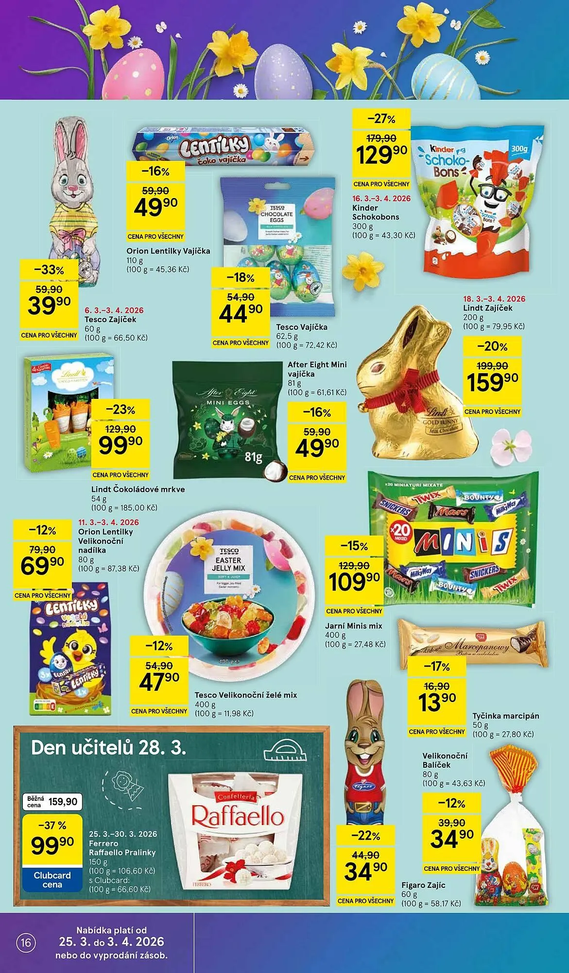 Tesco leták - 25. března 30. března 2026 - Page 16