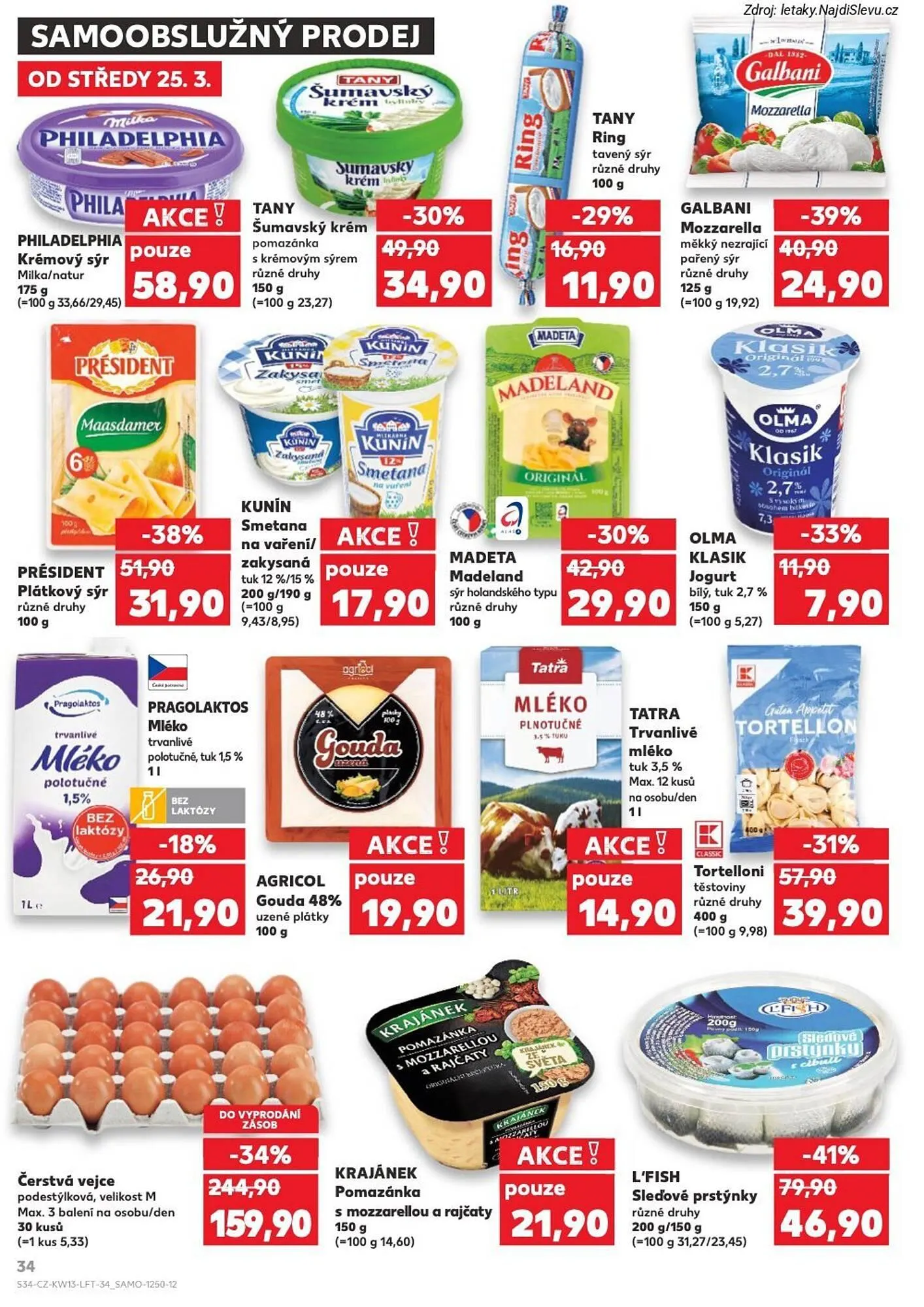 Kaufland leták - 25. března 31. března 2026 - Page 34