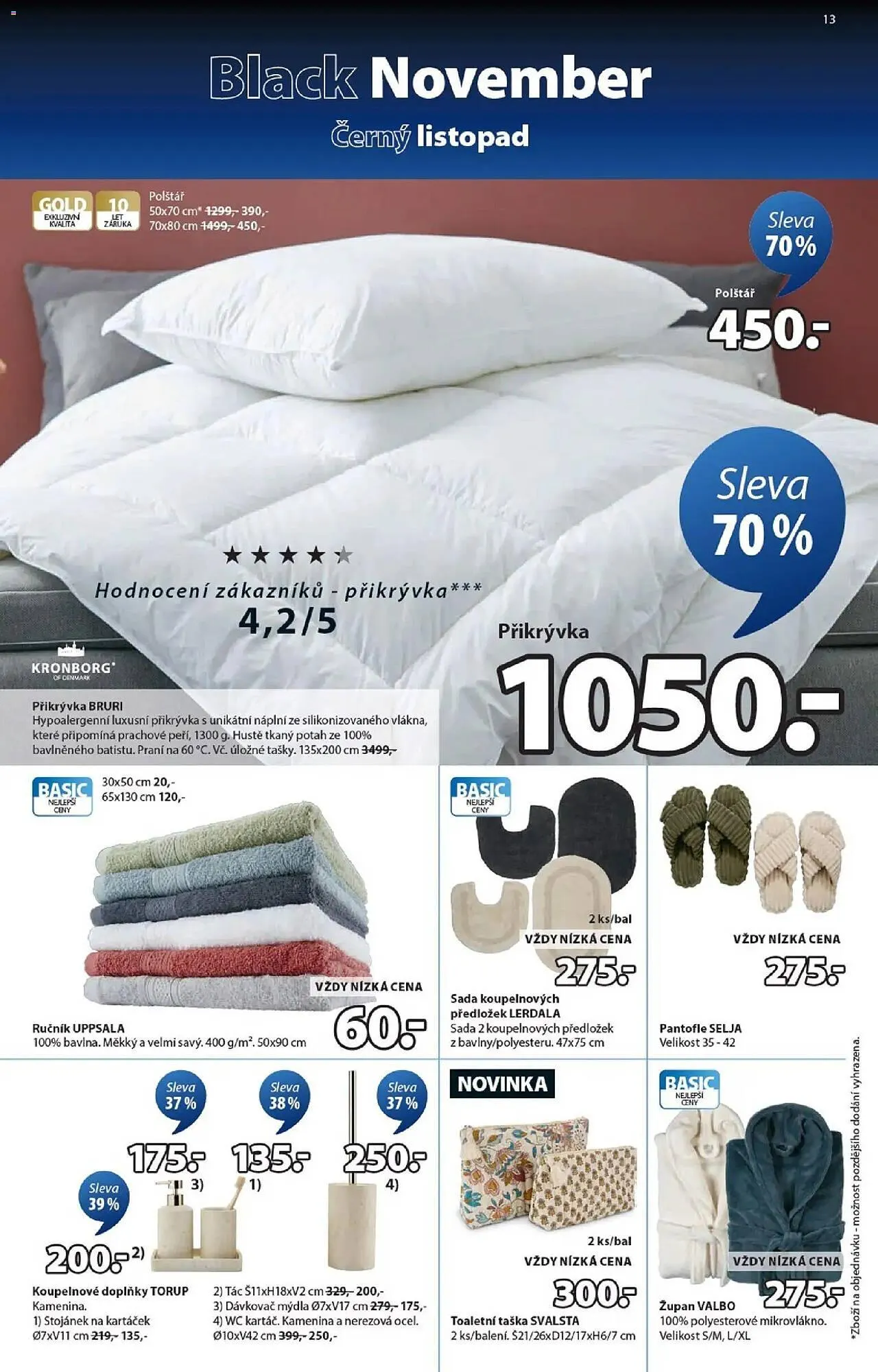 JYSK leták - 12. listopadu 23. listopadu 2025 - Page 13