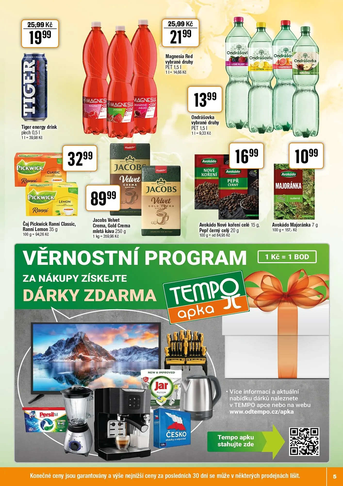 TEMPO leták - 8. dubna 21. dubna 2026 - Page 5