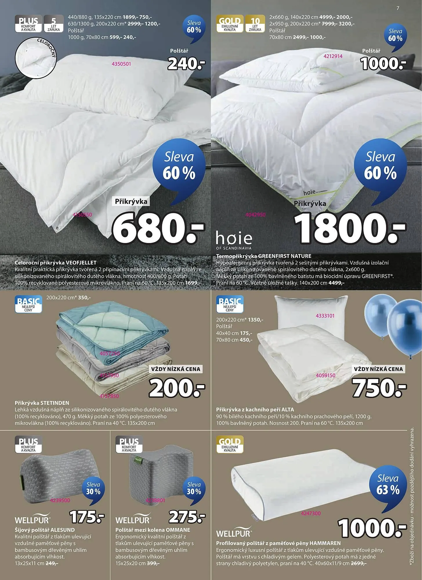 JYSK leták - 25. března 14. dubna 2026 - Page 7