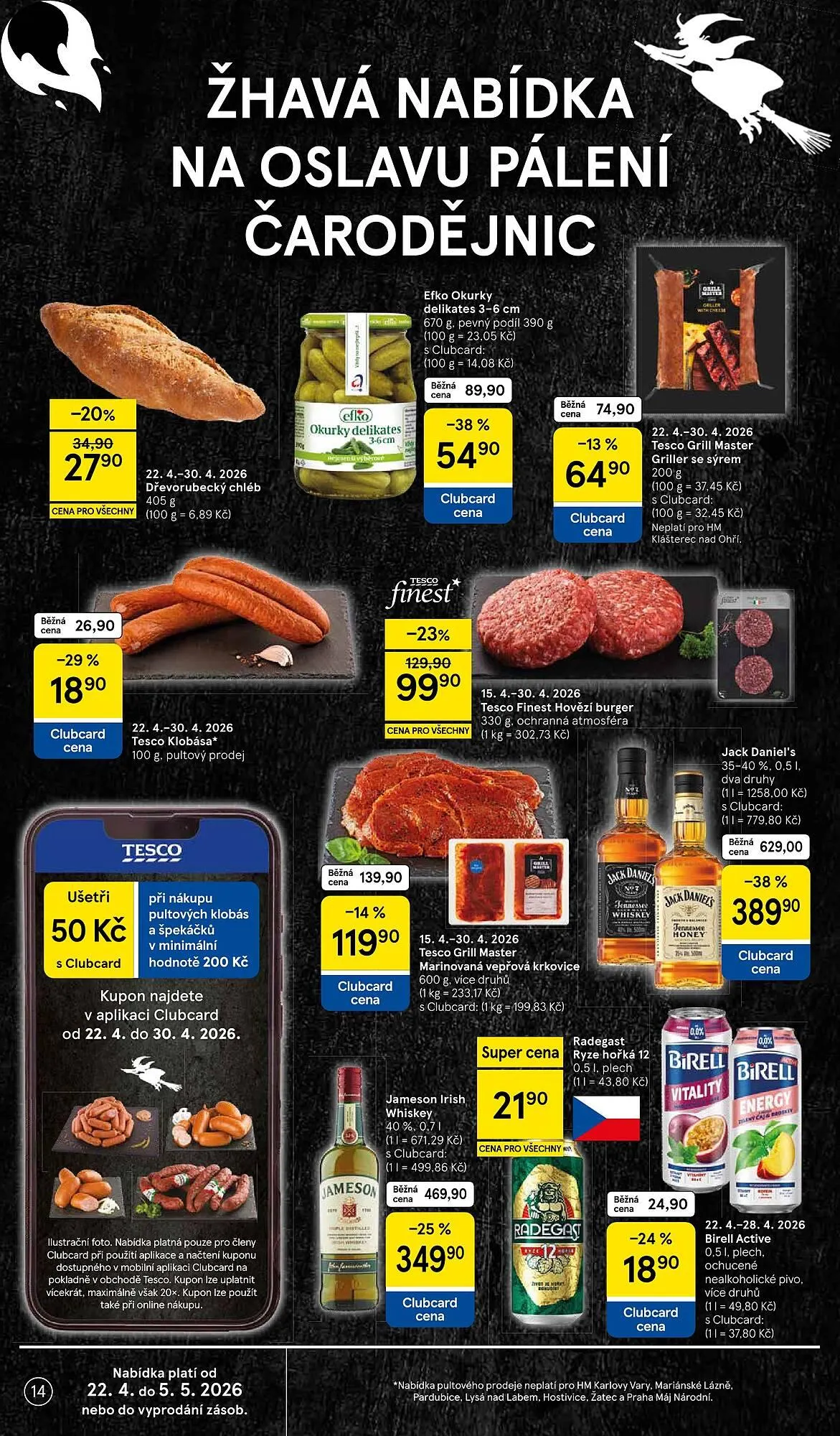 Tesco leták - 22. dubna 28. dubna 2026 - Page 14