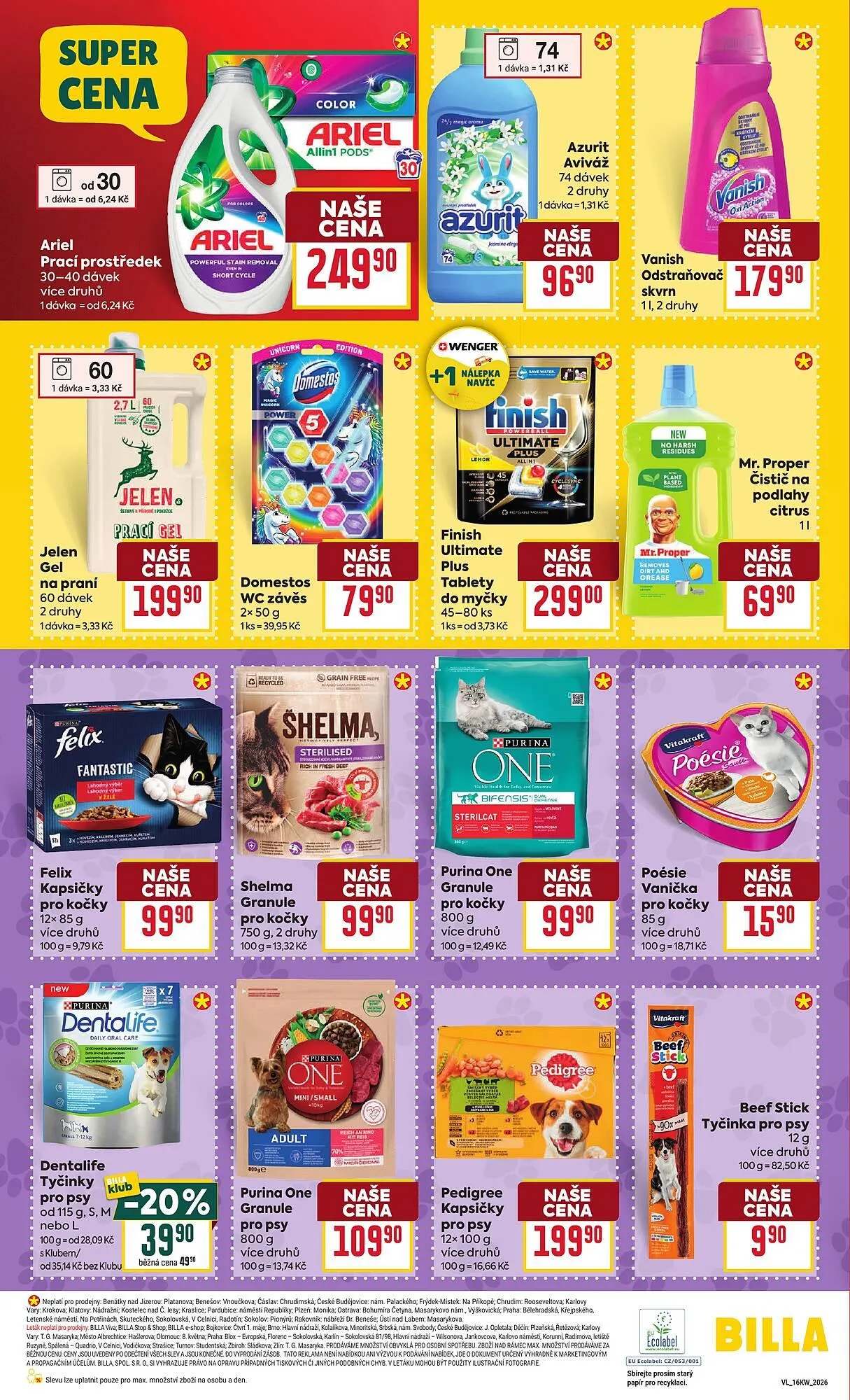 Billa leták - 15. dubna 21. dubna 2026 - Page 26