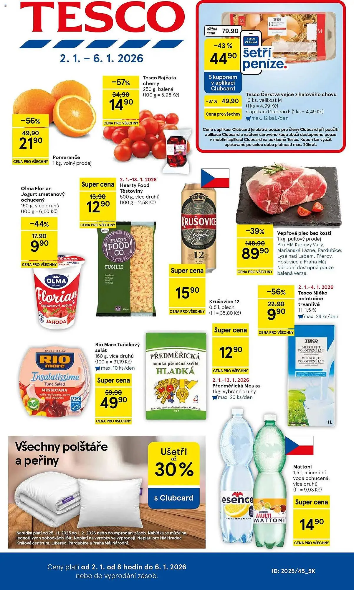 Tesco leták - 2. ledna 6. ledna 2026 - Page 1