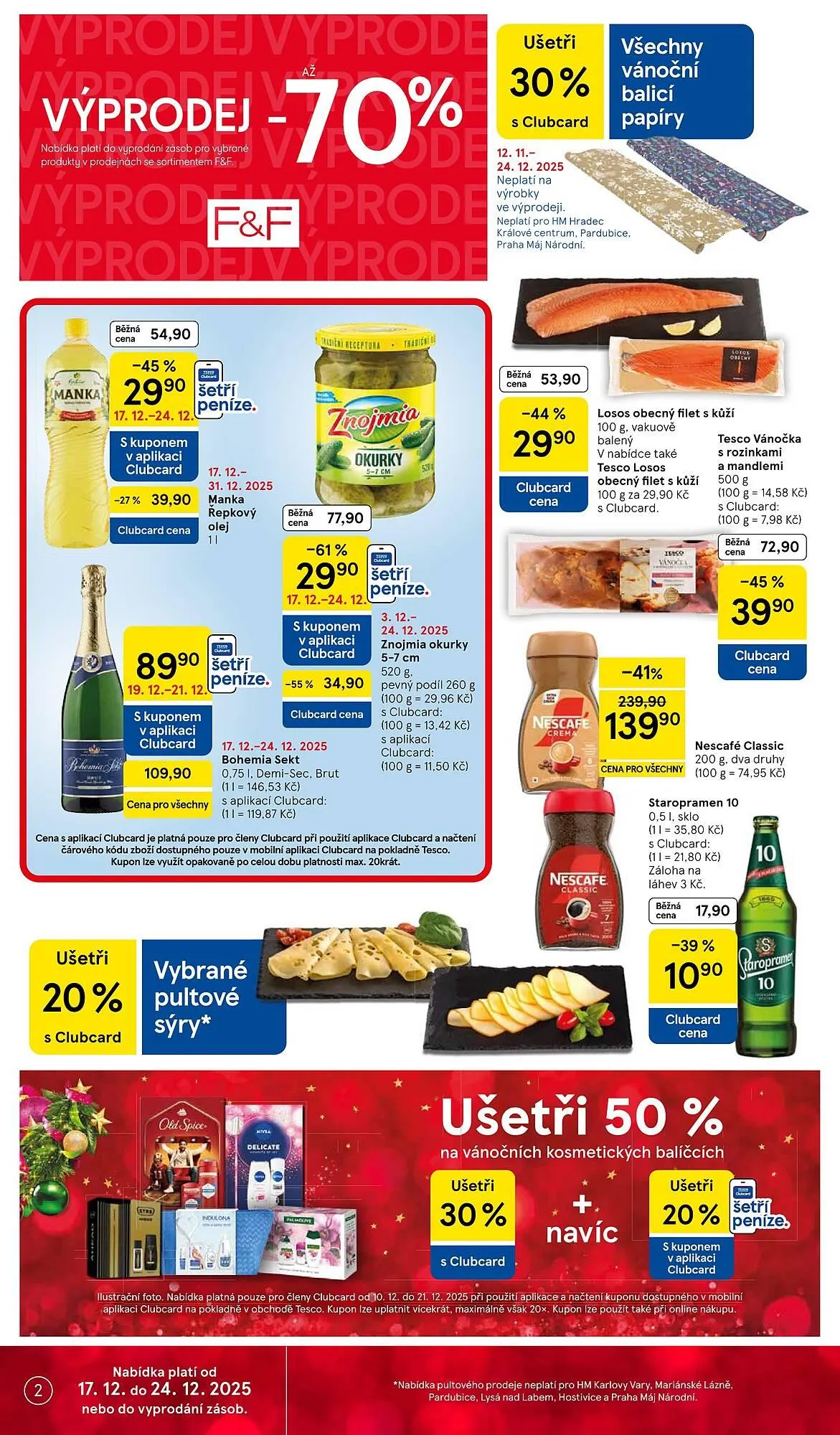 Tesco leták - 17. prosince 24. prosince 2025 - Page 2