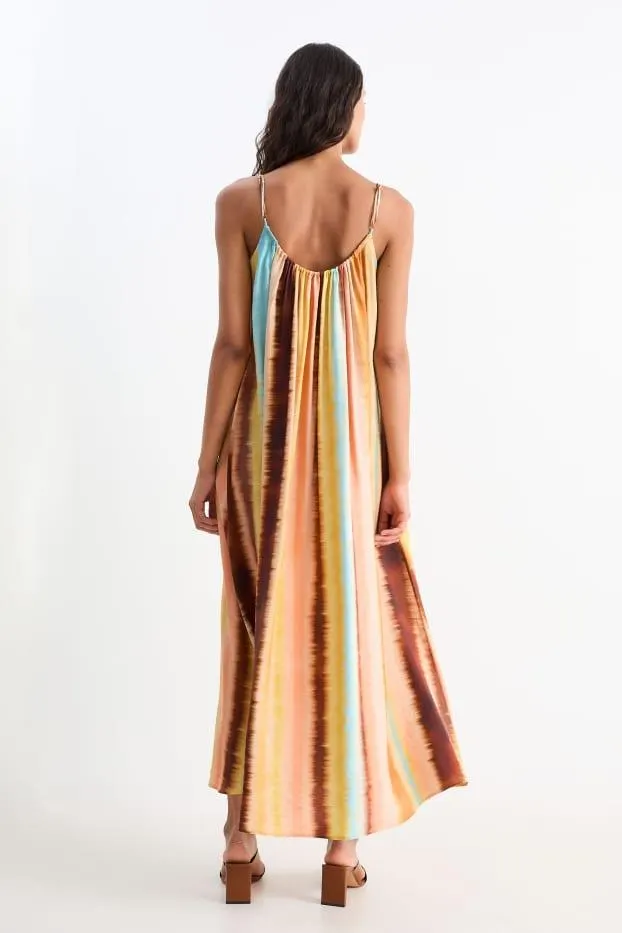 Áčkové šaty - se vzorem