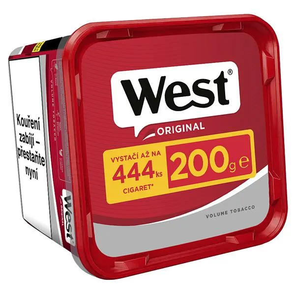 Tabák cigaretový West Red 200g