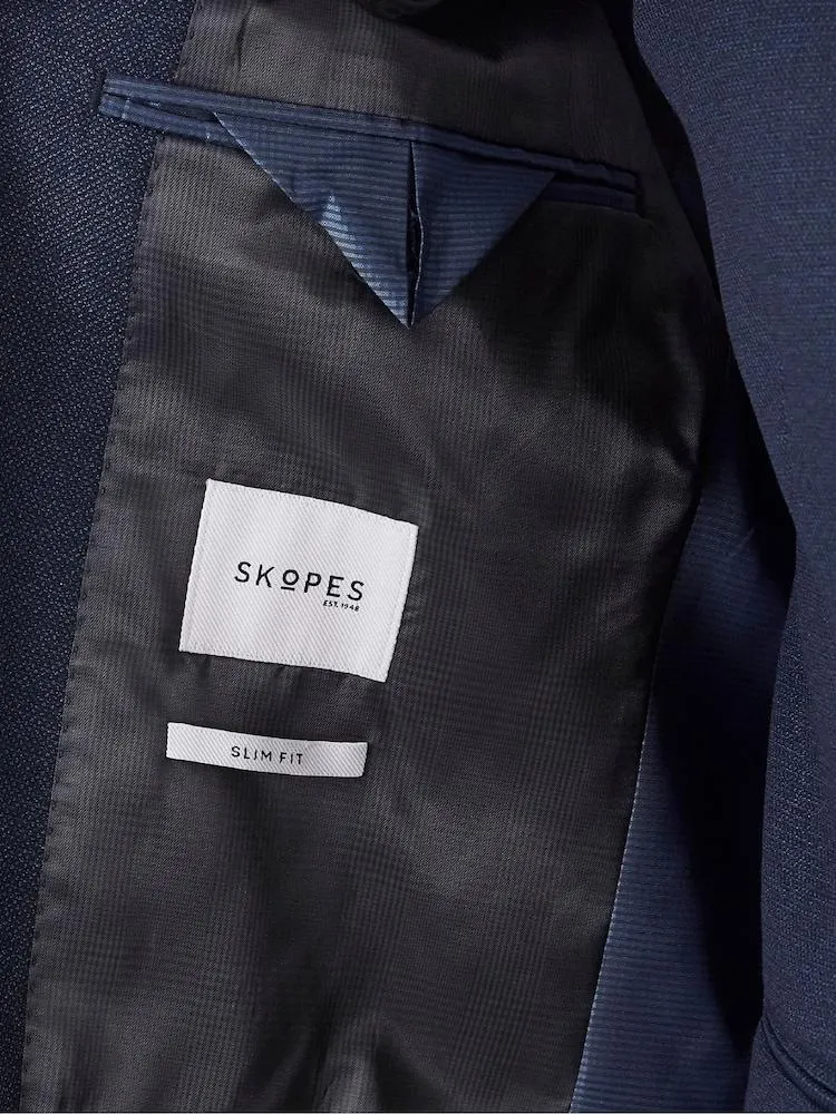 Tmavě modré - Úzké - Oblekové sako Skopes Harcourt