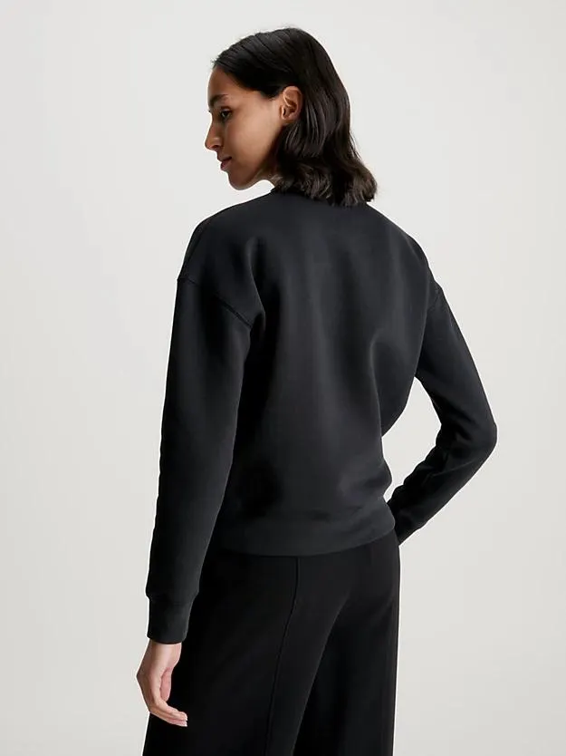 Relaxed Cotton Terry Sweatshirt