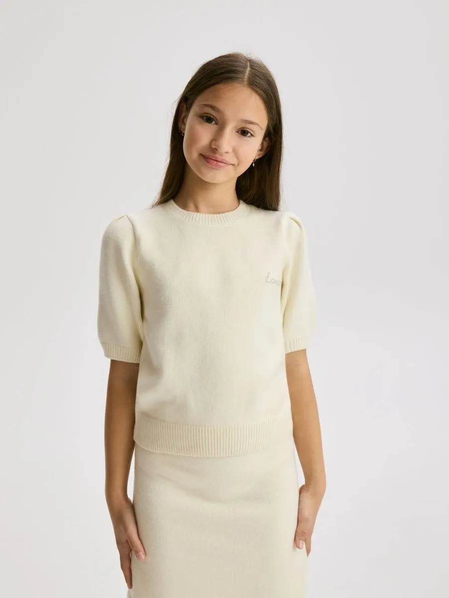 Svetr s krátkým rukávem