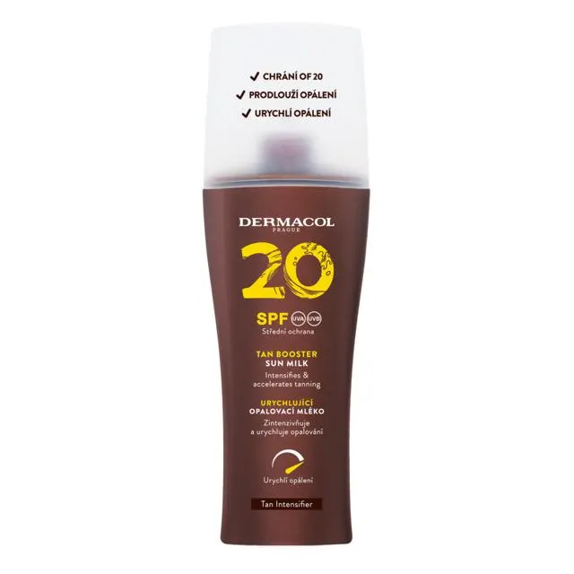 SUN Mléko urychlující opálení SPF 20 rozprašovač