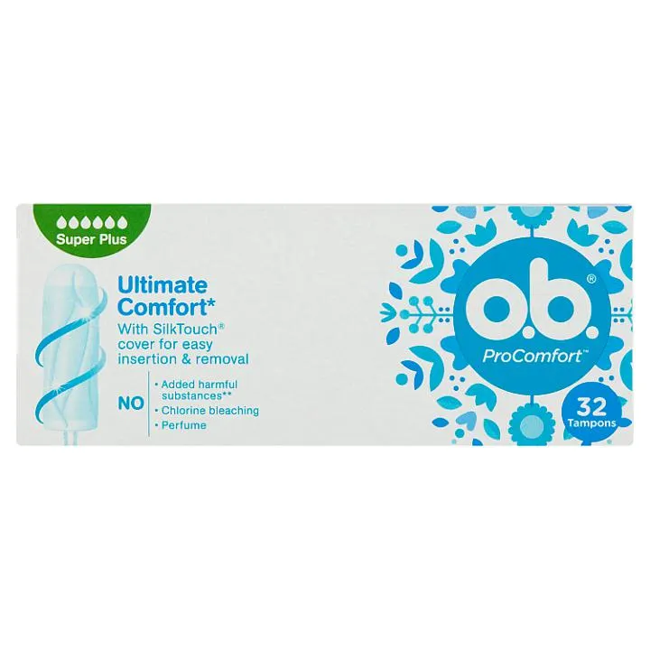 O.B. ProComfort Super Plus tampony 32 ks