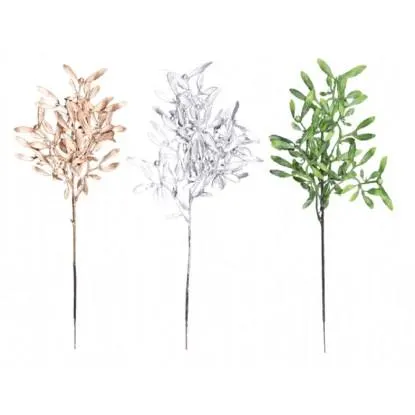 Jmelí Vánoce, různé barvy, 50 cm