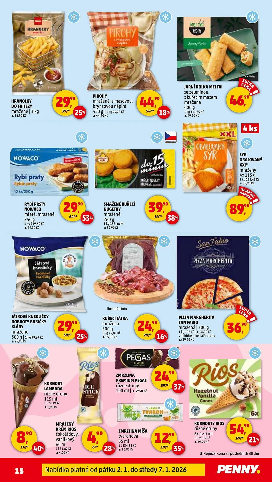 Penny Market leták - 2. ledna 7. ledna 2026 - Page 15