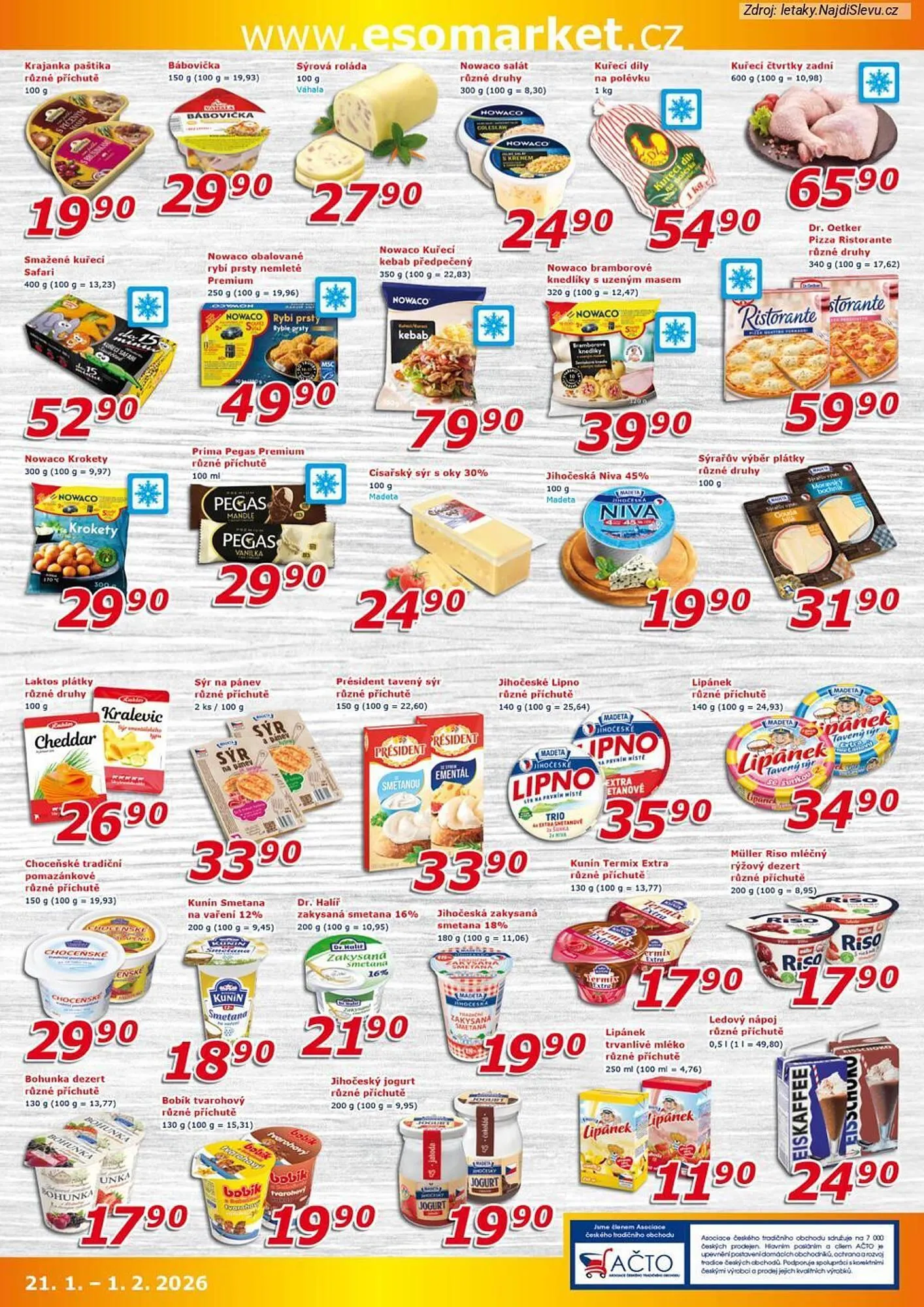 ESO MARKET leták - 21. ledna 1. února 2026 - Page 3