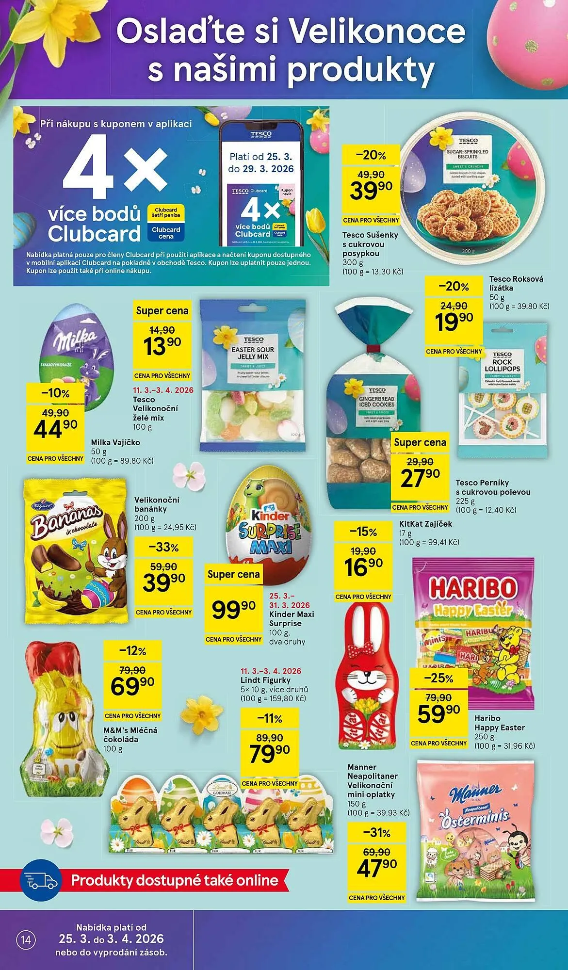 Tesco leták - 25. března 30. března 2026 - Page 14