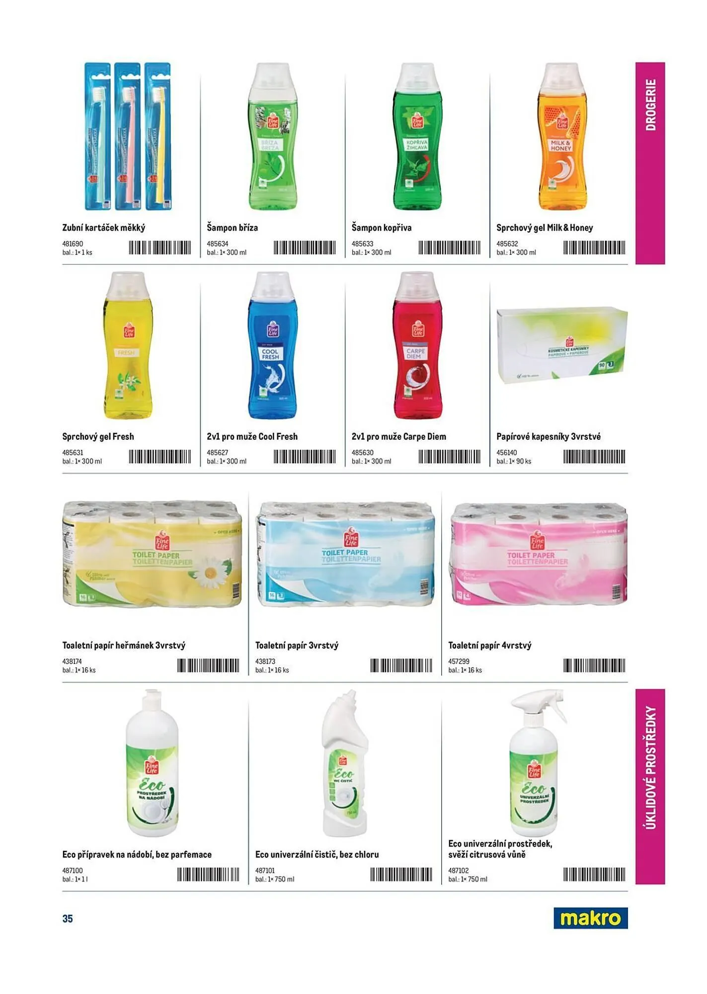 Makro leták - 29. března 31. prosince 2025 - Page 35