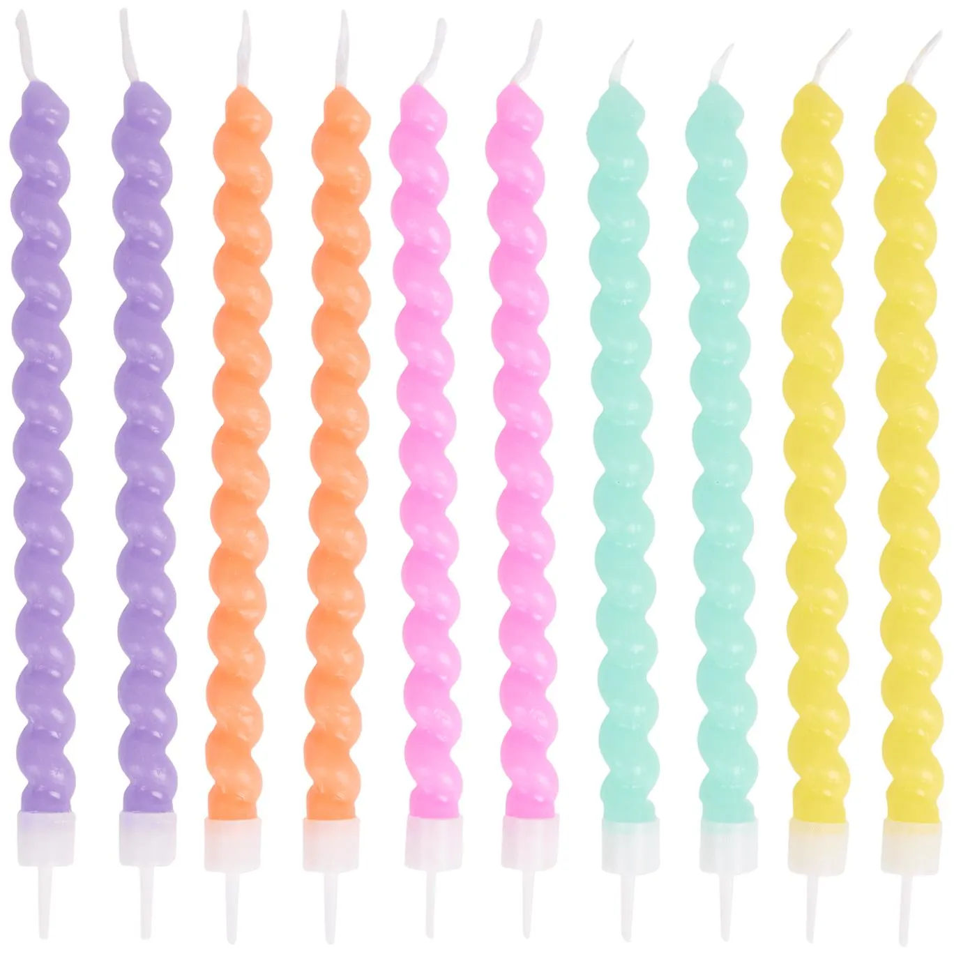 Kroucené dortové svíčky