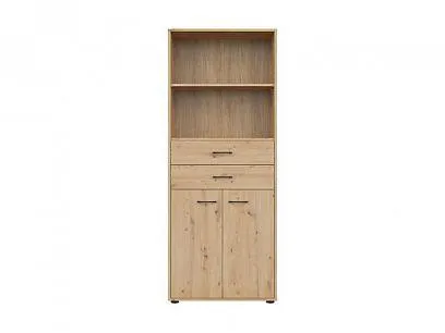 SPACE OFFICE regál REG2D2S/200, dub artisan