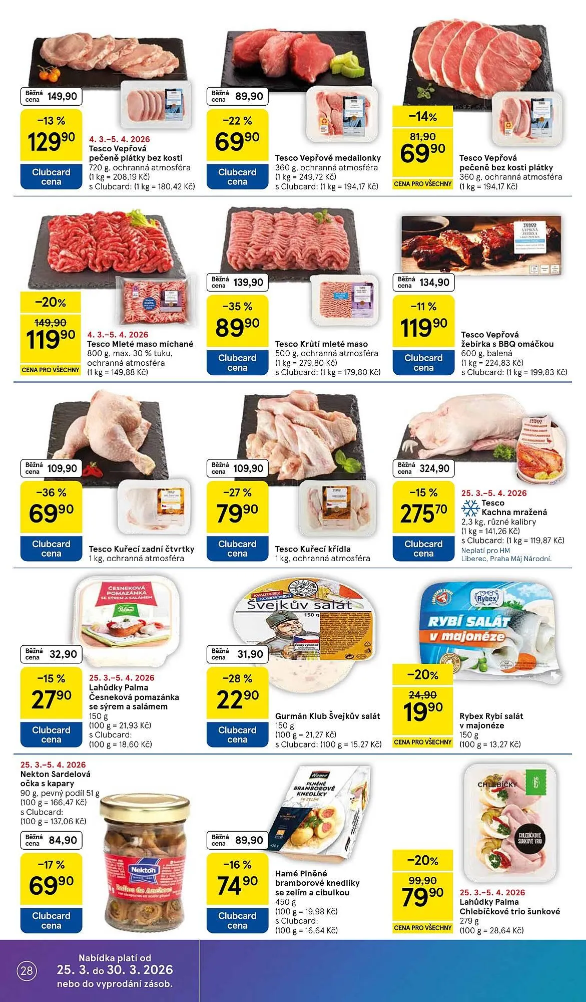 Tesco leták - 25. března 30. března 2026 - Page 28