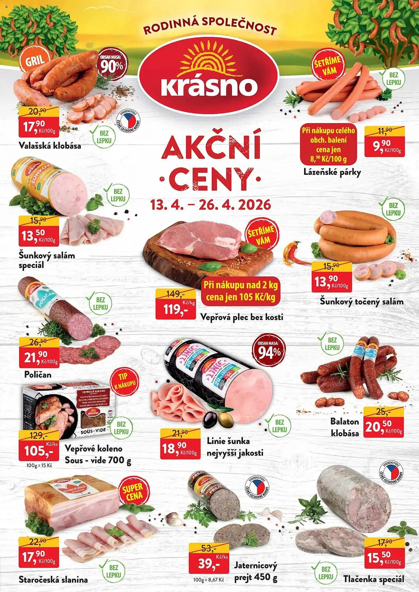 MP Krásno leták - 13. dubna 26. dubna 2026 - Page 1