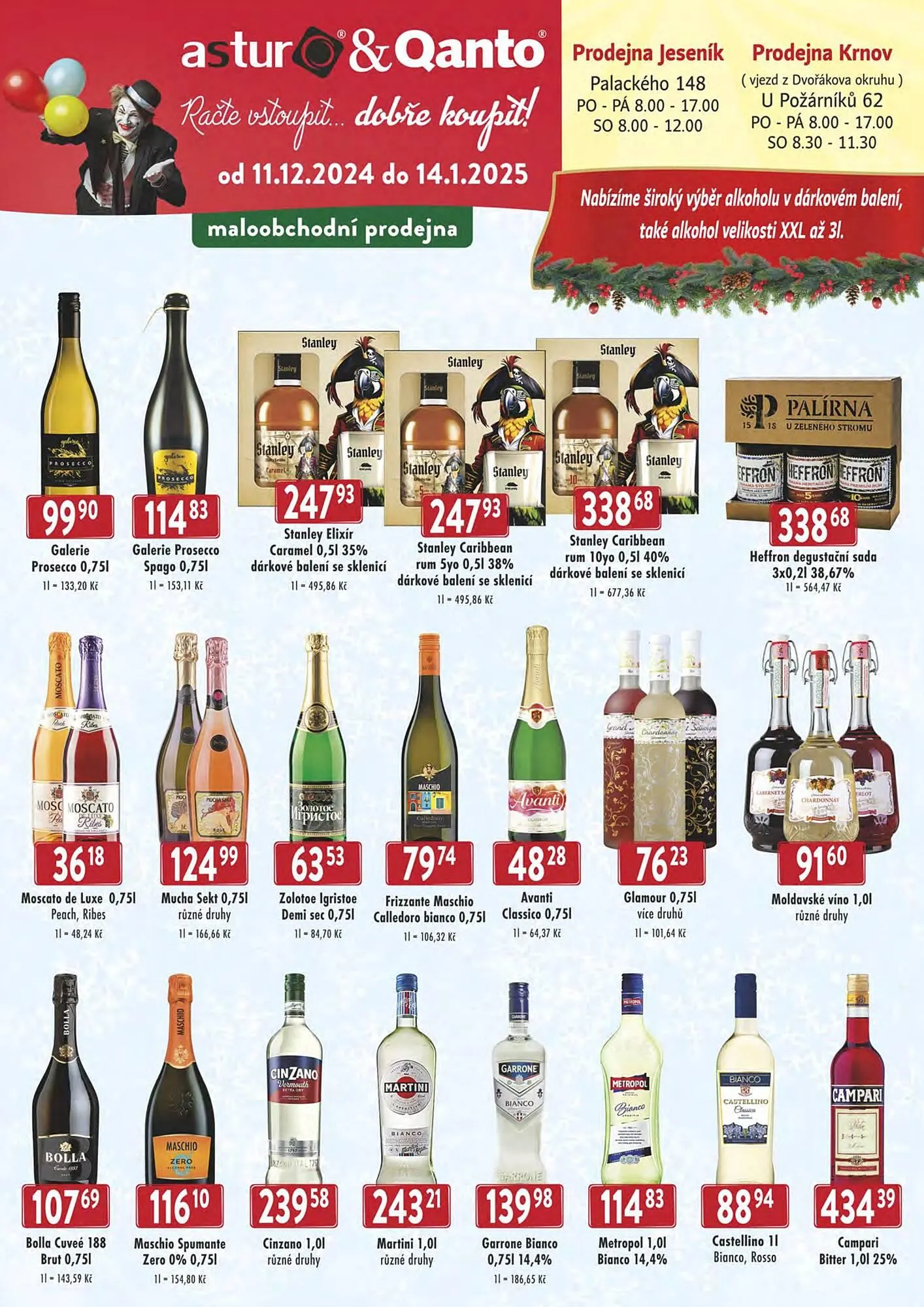 Astur&Qanto leták - 11. prosince 14. ledna 2025 - Page 1