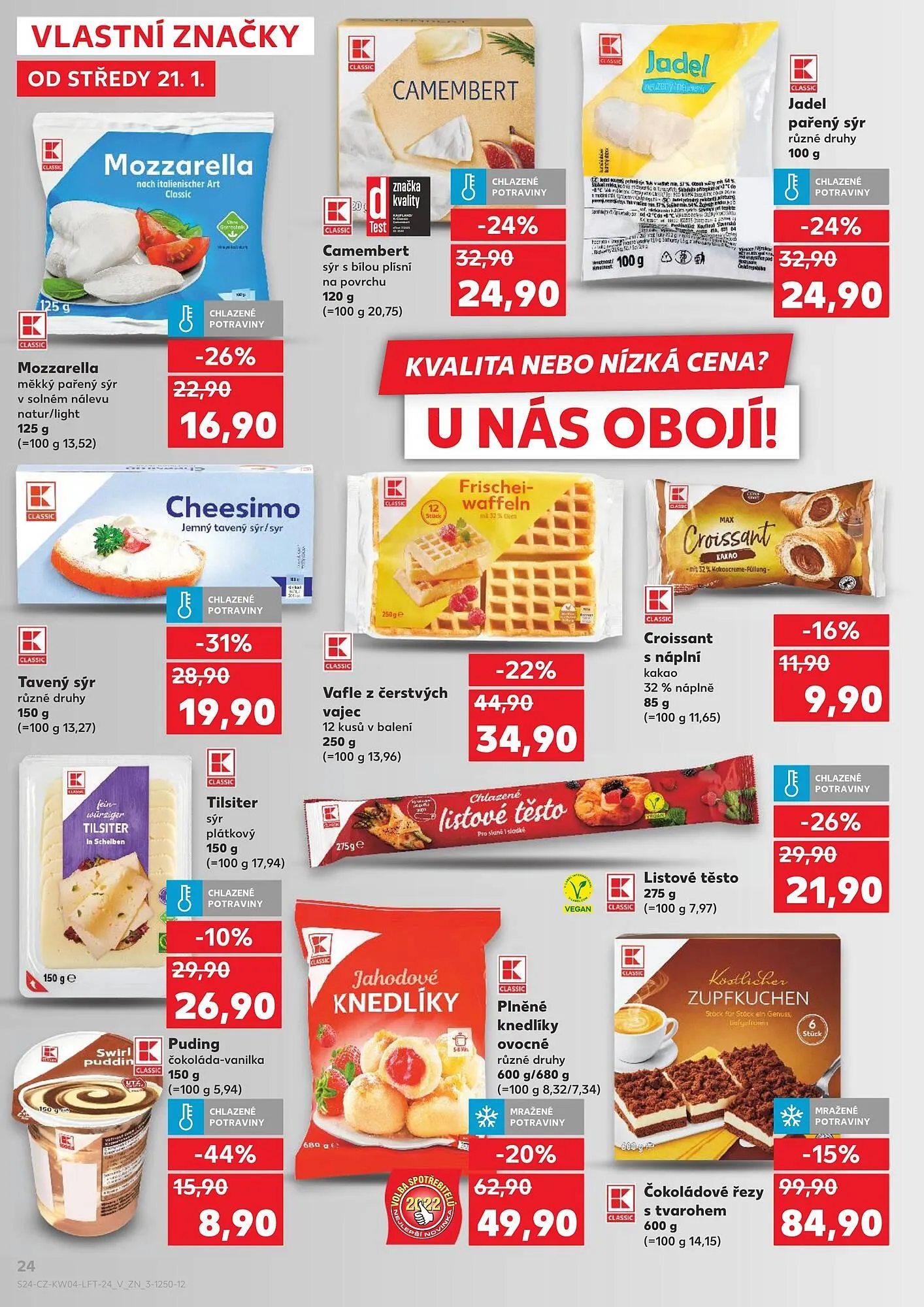 Kaufland leták - 21. ledna 27. ledna 2026 - Page 24
