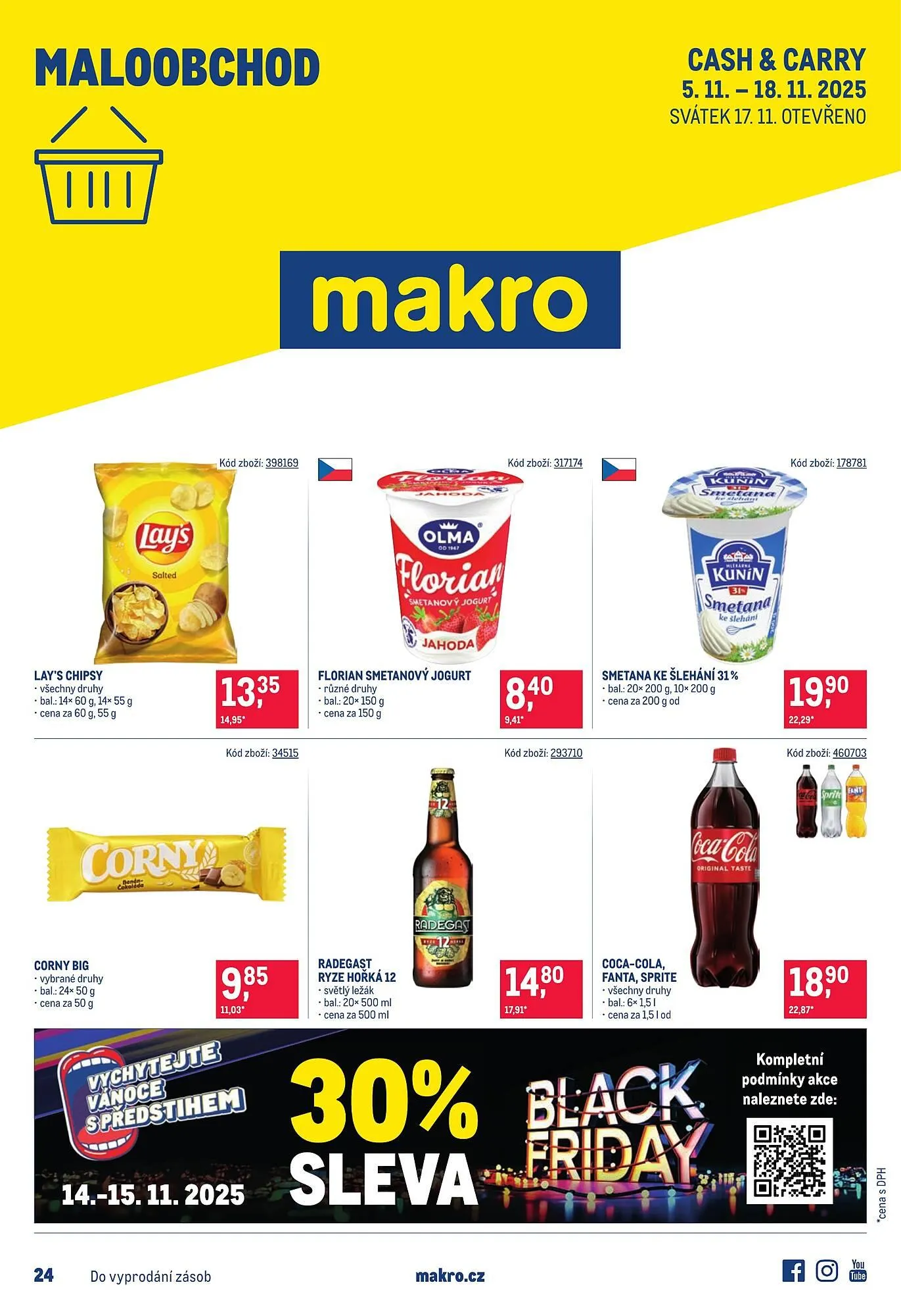 Makro leták - 5. listopadu 18. listopadu 2025 - Page 1