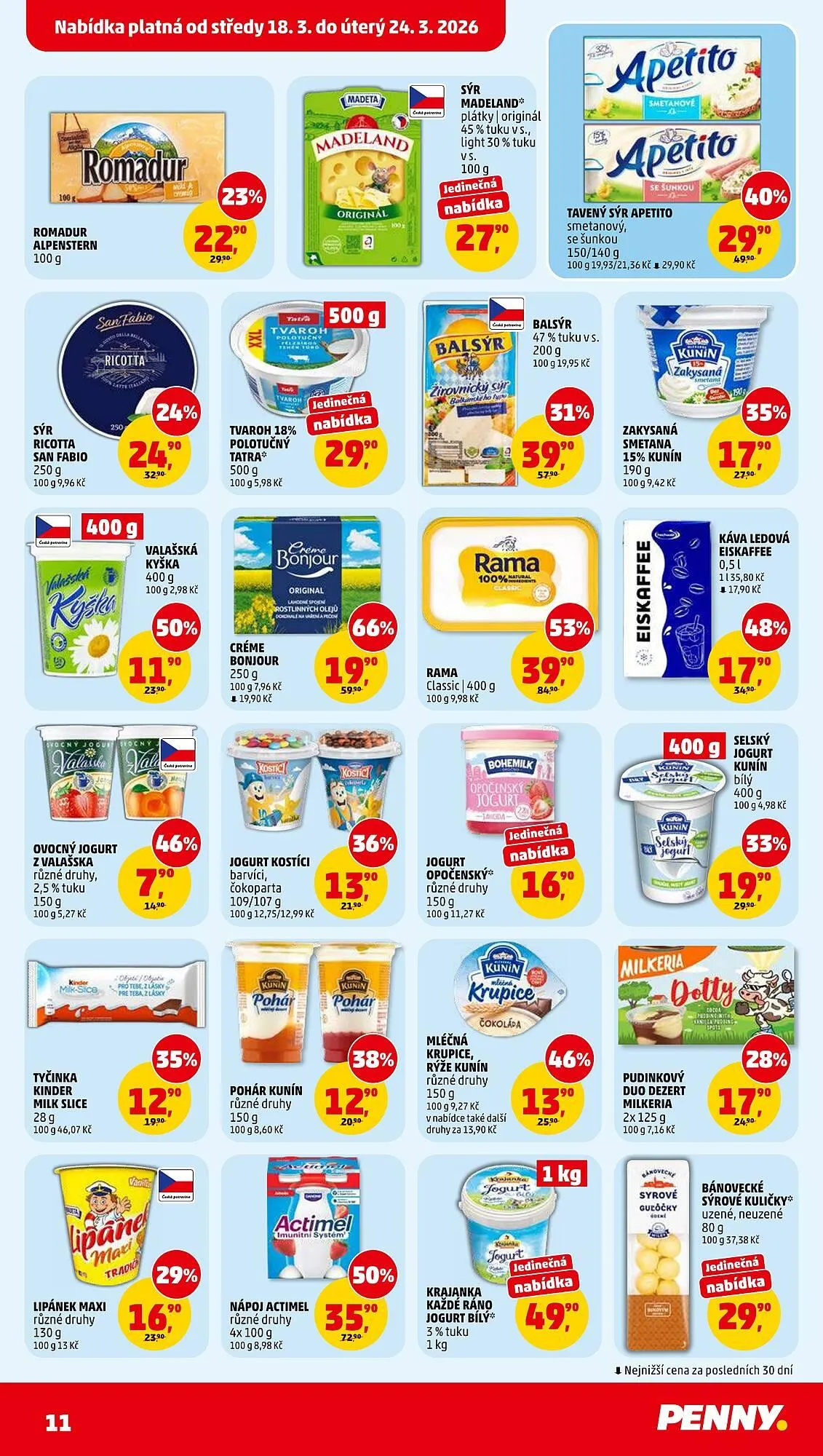 Penny Market leták - 18. března 24. března 2026 - Page 11