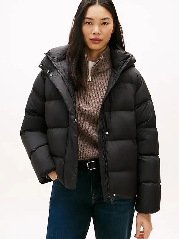 Down Hooded Puffer Jacket