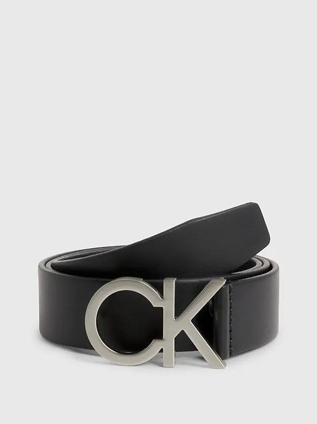 Leather Logo Belt