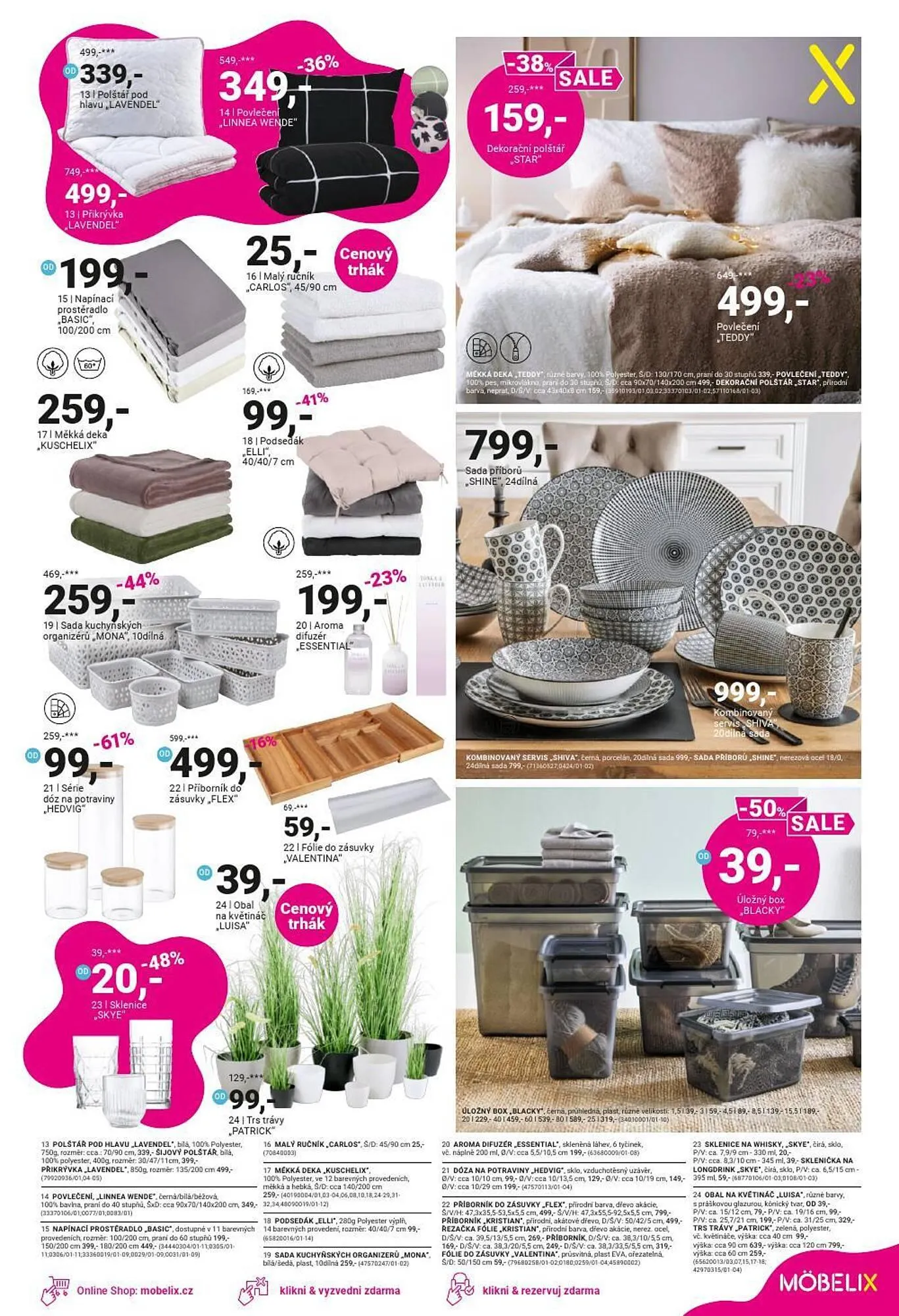 Möbelix leták - 6. ledna 19. ledna 2025 - Page 3