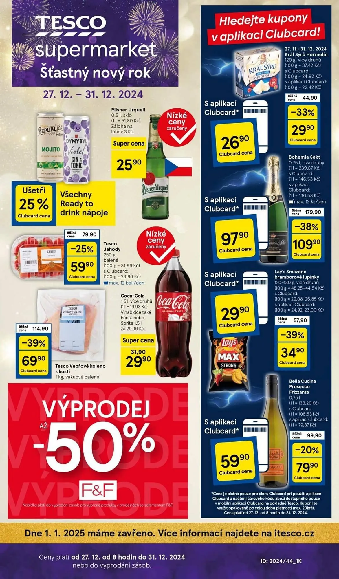 Tesco leták - 1