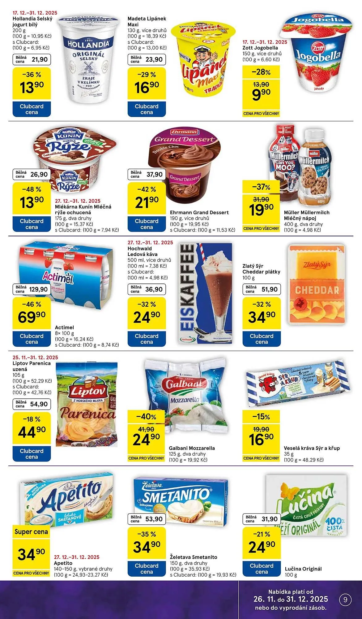 Tesco leták - 27. prosince 31. prosince 2025 - Page 9