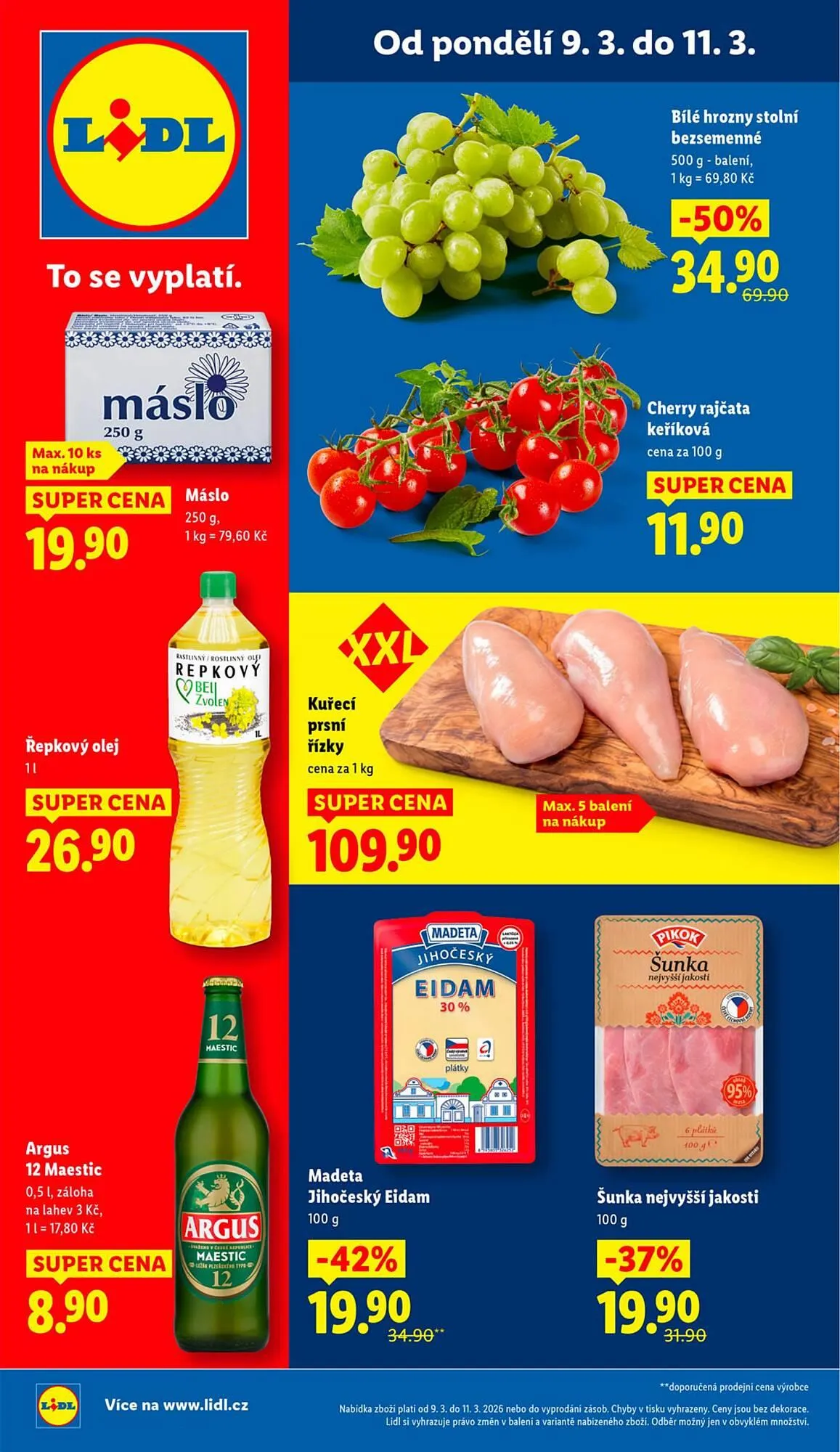 Lidl leták - 9. března 11. března 2026 - Page 1