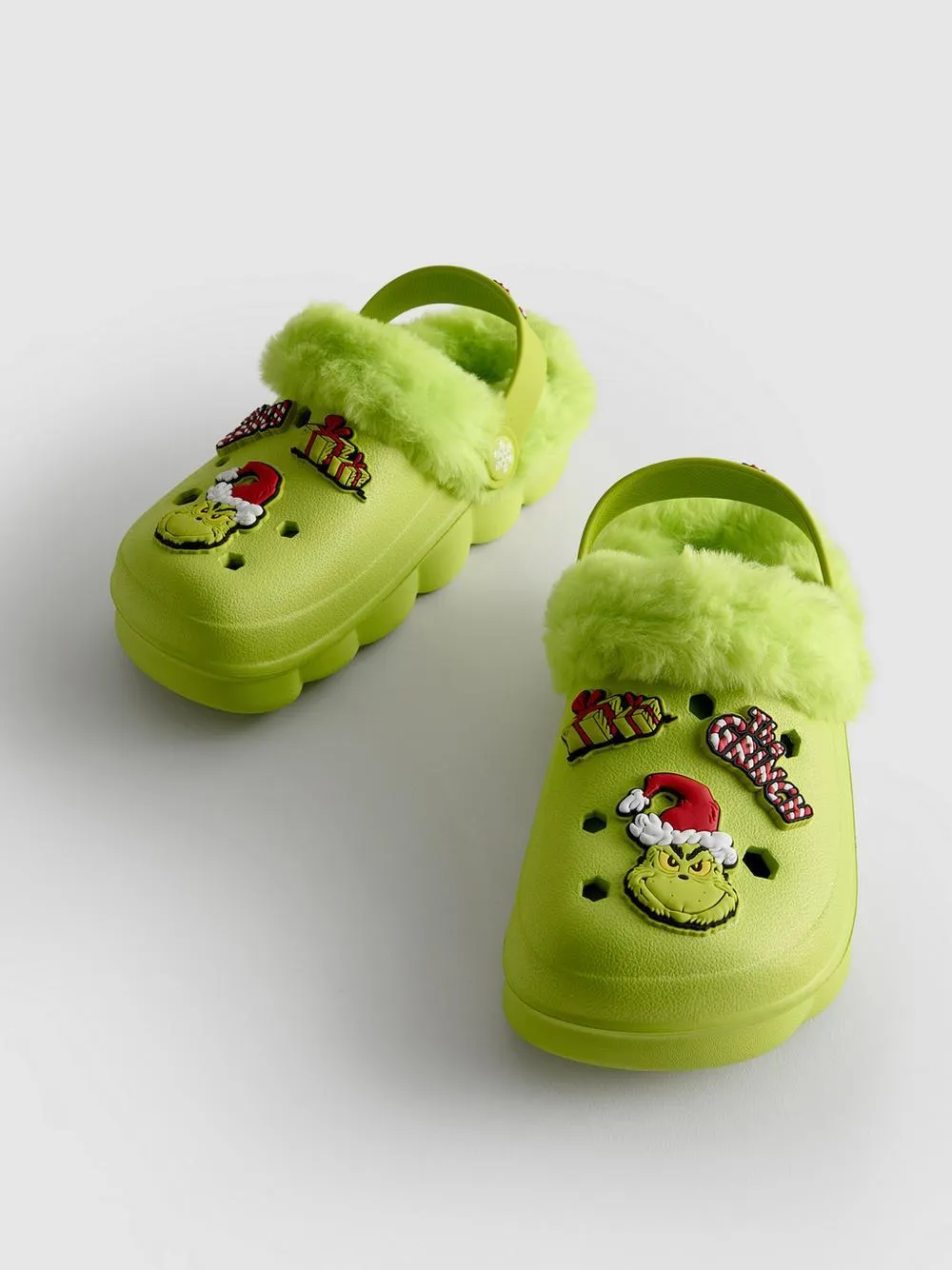 Dětské rodinné vánoční nazouváky The Grinch