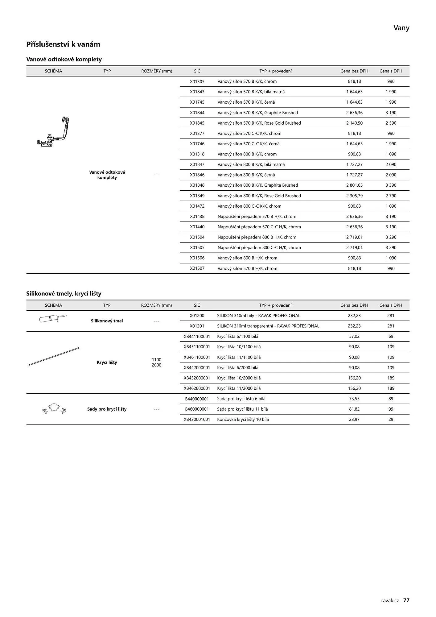 Ravak leták - 11. ledna 28. prosince 2023 - Page 77