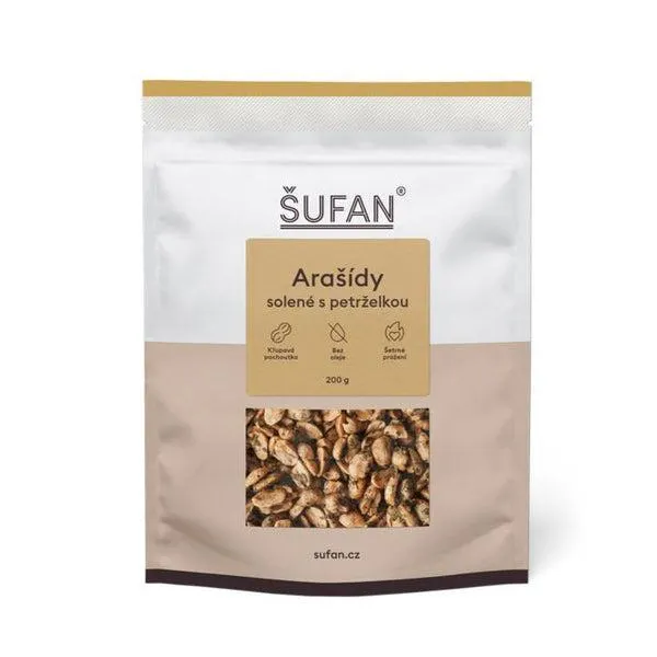 Šufan Arašídy pražené a solené - s petrželkou (200 g)