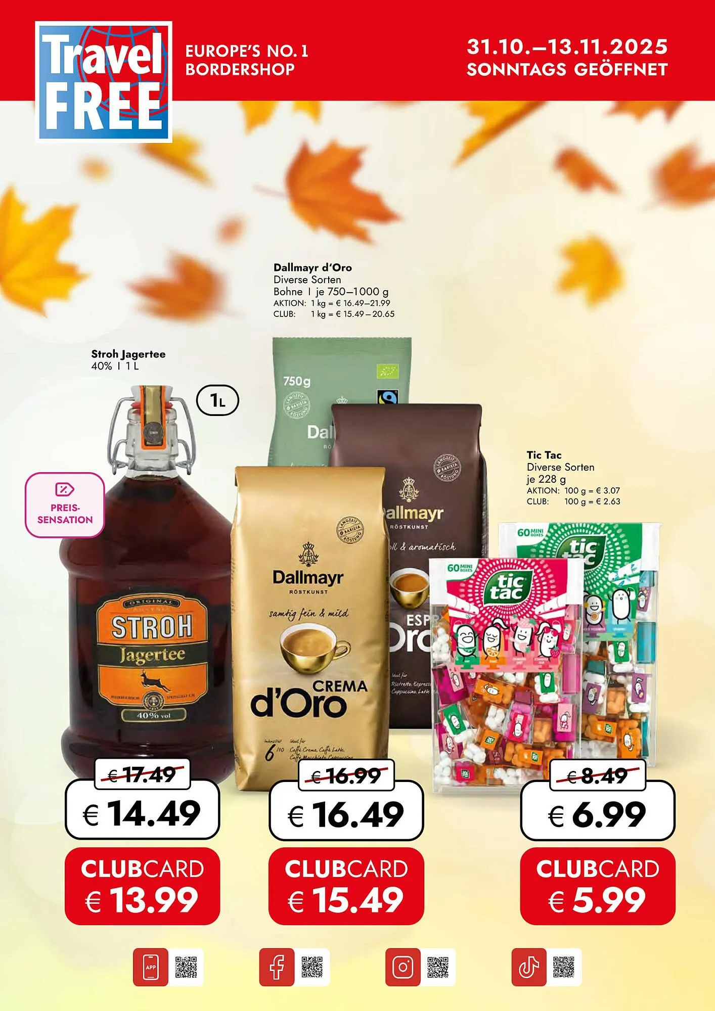 TRAVEL FREE leták - 1