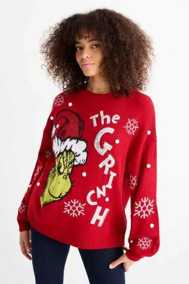 Grinch - vánoční svetr